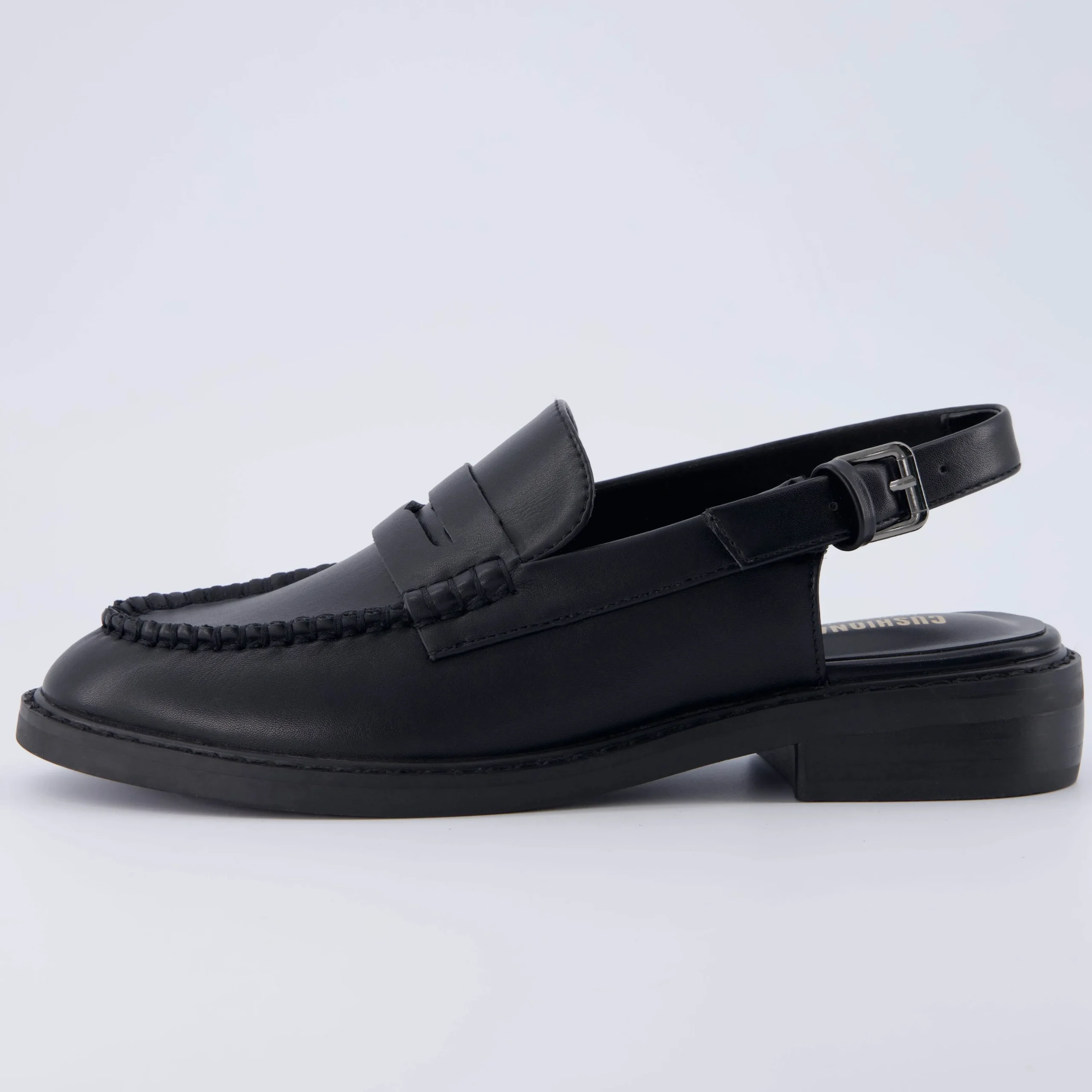 Loafers | Clogs & Mules>Cushionaire Romance Sling Back Loafer Black