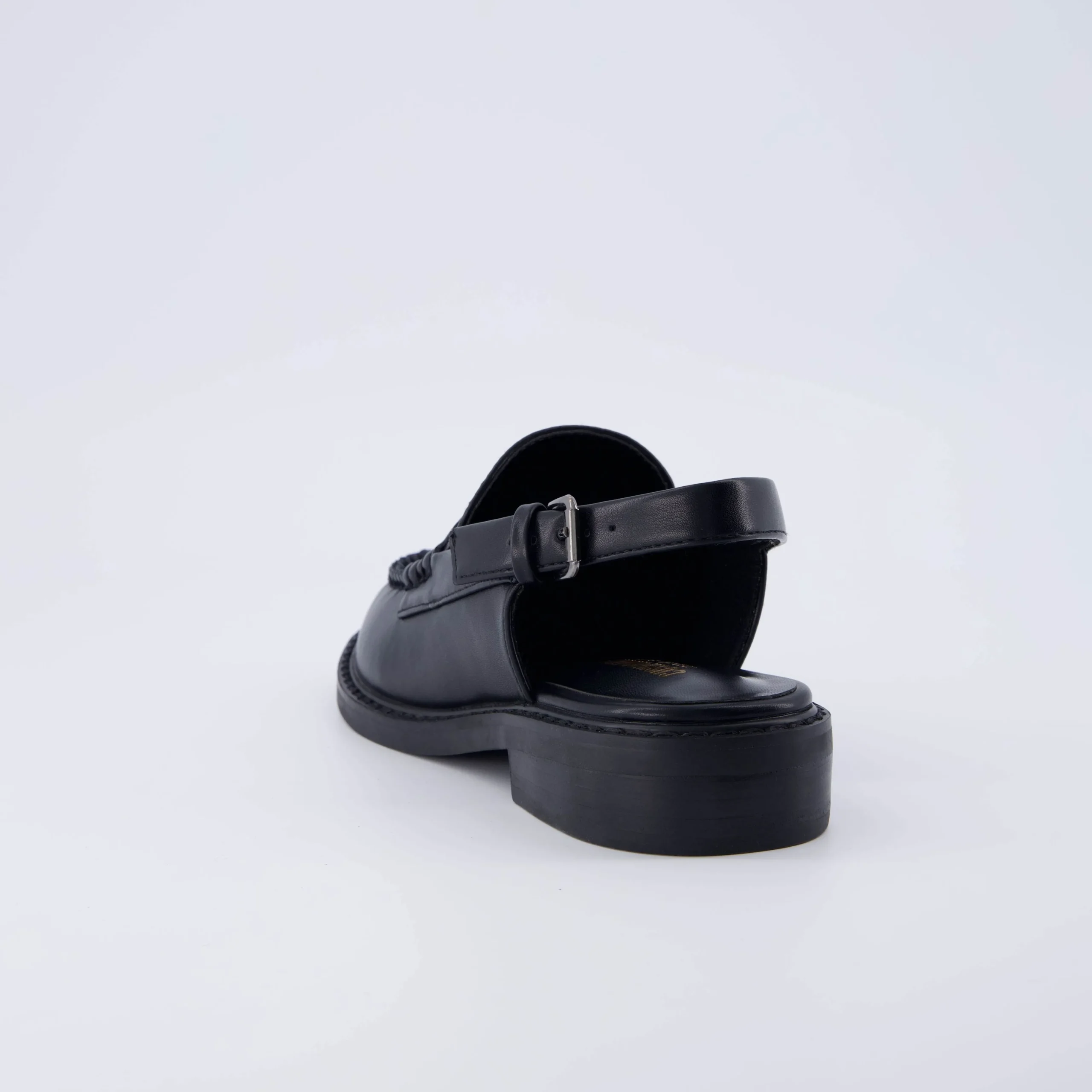 Loafers | Clogs & Mules>Cushionaire Romance Sling Back Loafer Black