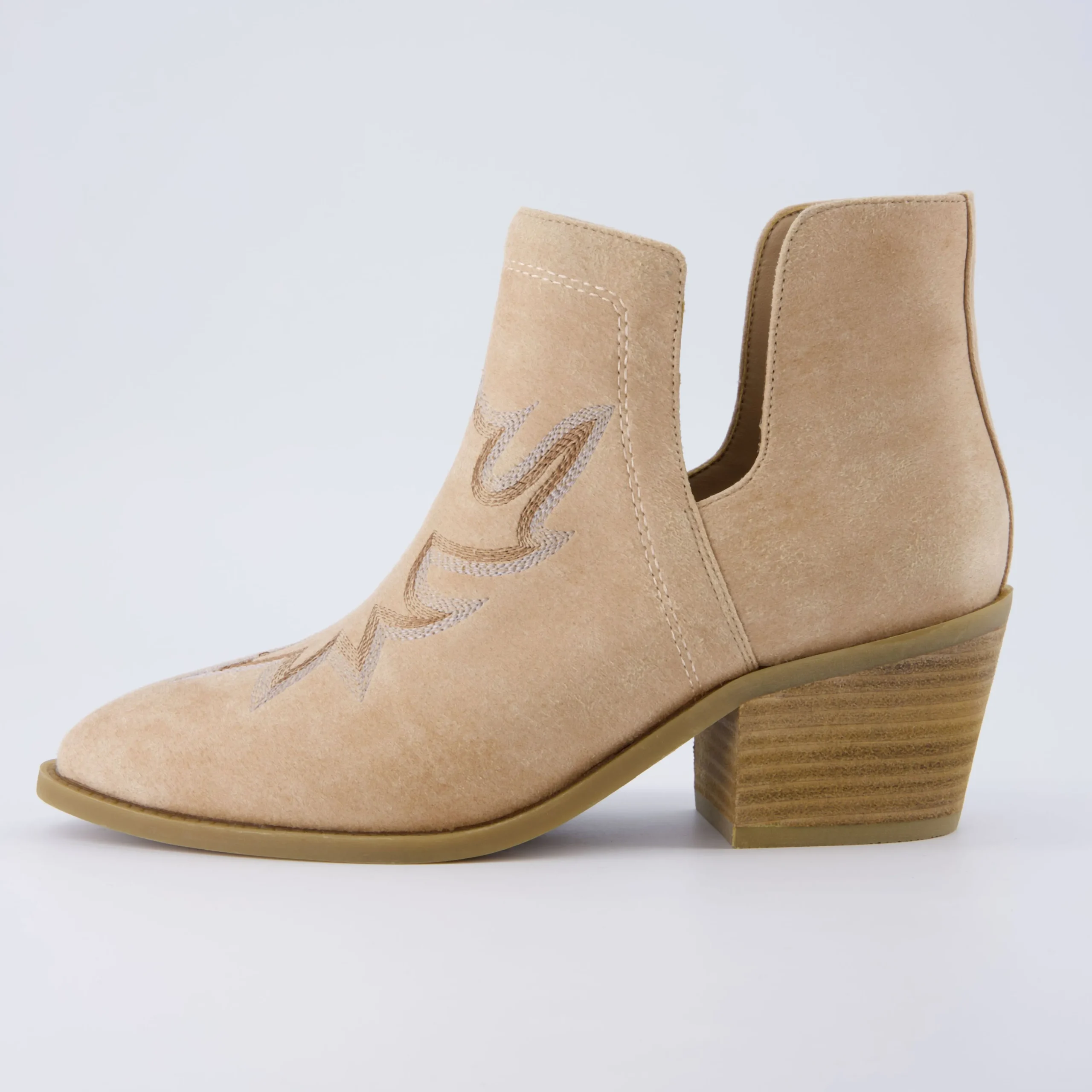 Booties>Cushionaire Rustler Western Bootie