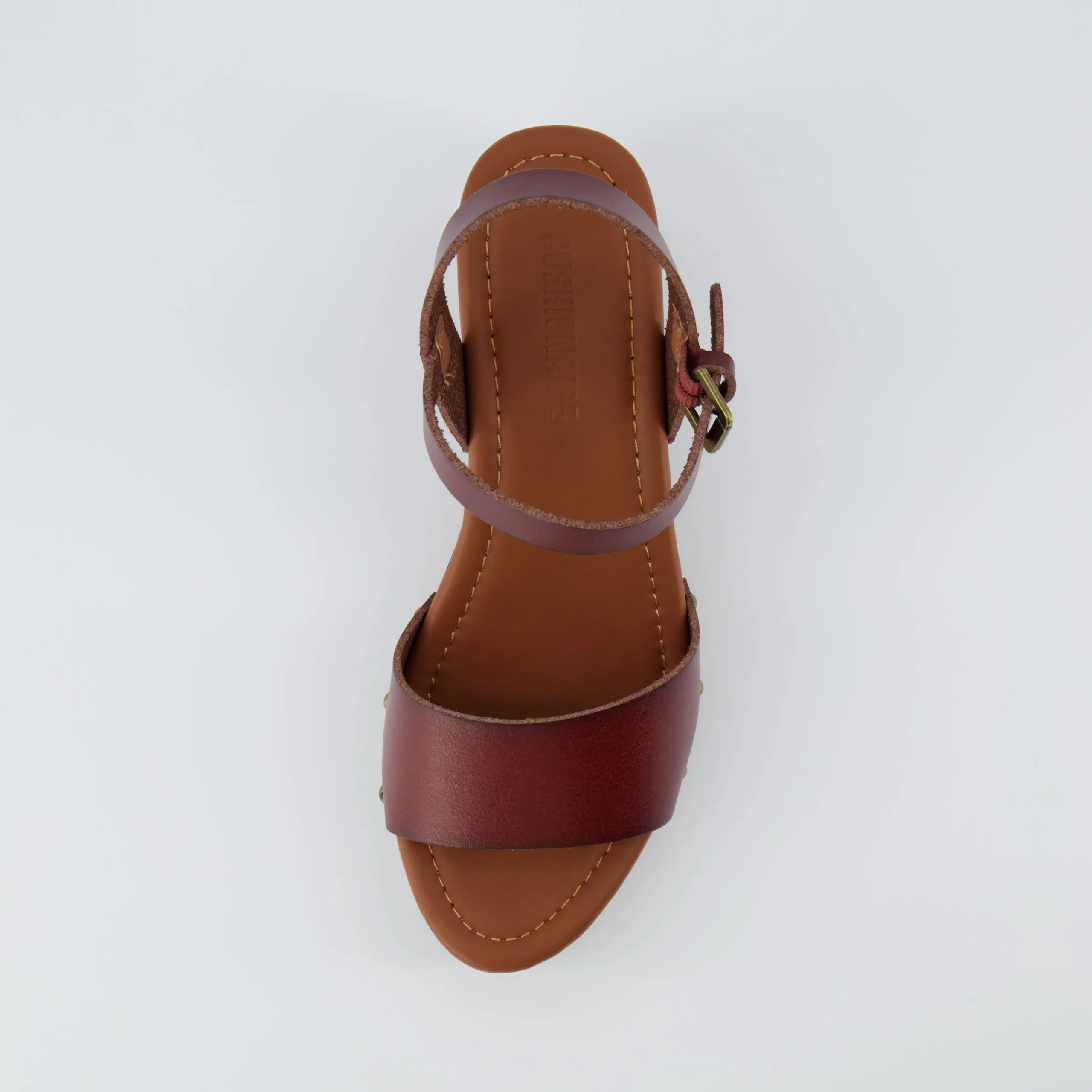Dress Sandals | Dress Sandals>Cushionaire Sloan Faux Wood Sandals