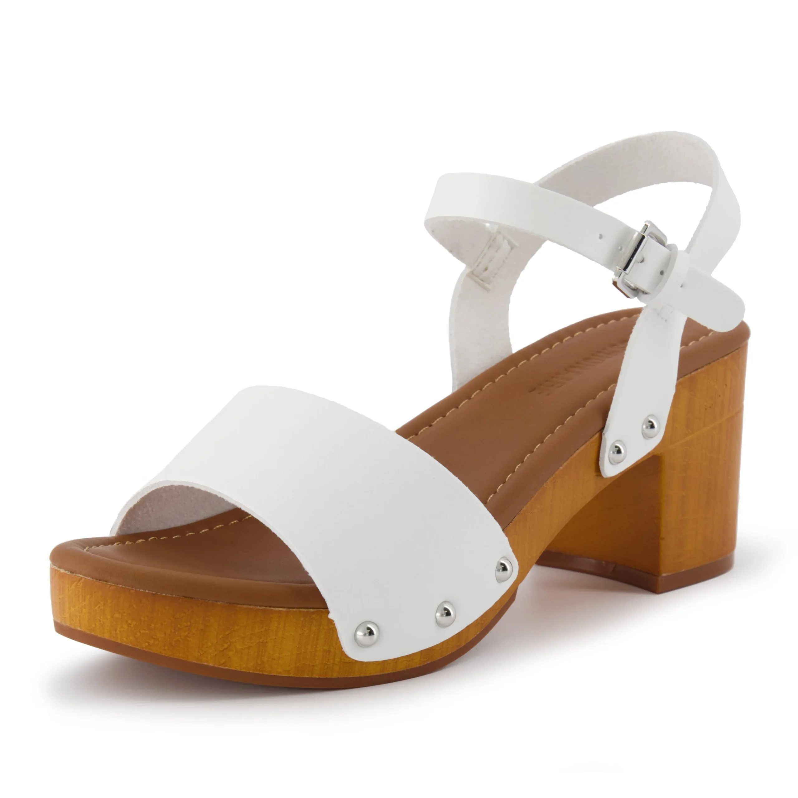 Dress Sandals | Dress Sandals>Cushionaire Sloan Faux Wood Sandals