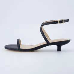 Slide Sandals | Footbed Sandals>Cushionaire Sonata Kitten Heel Sandal