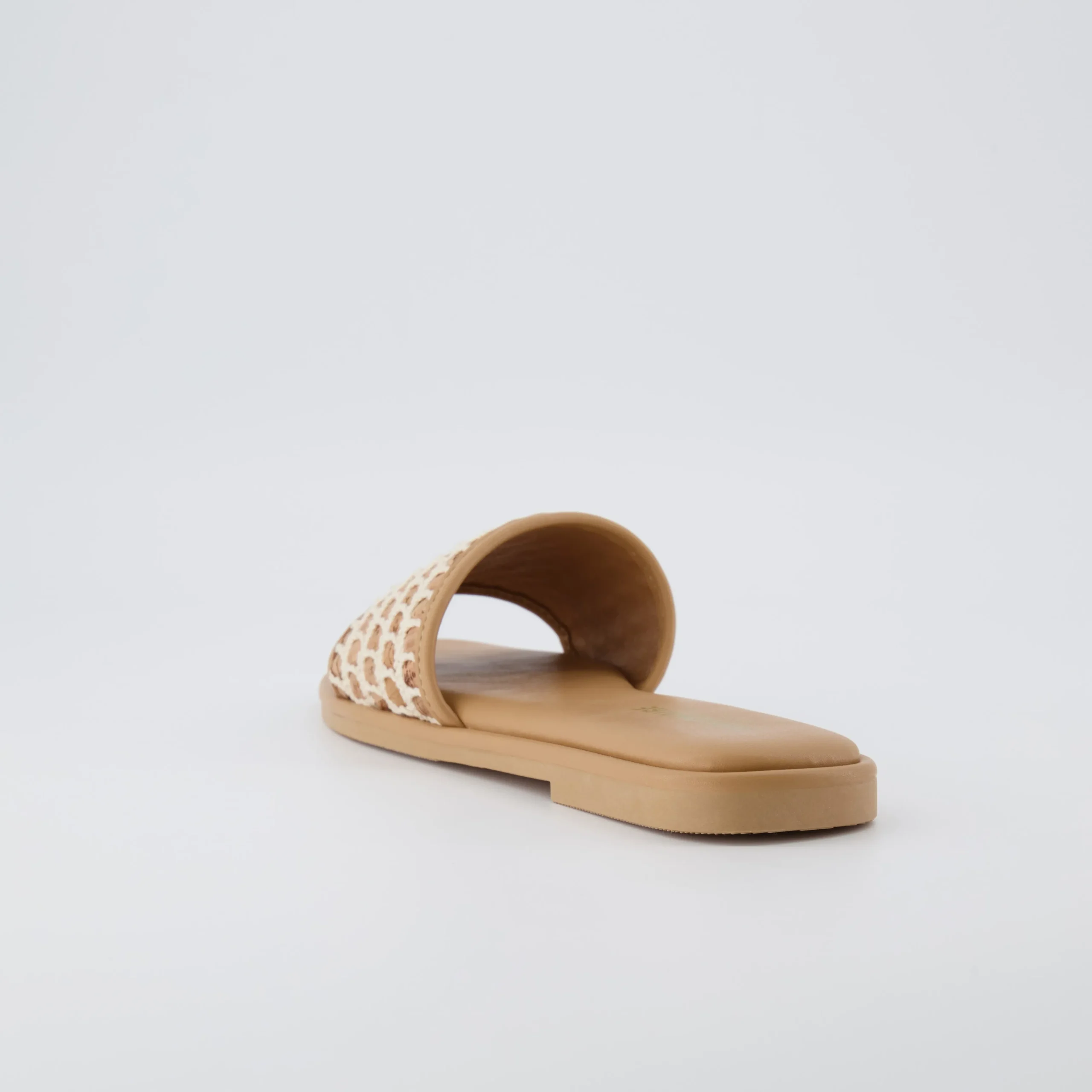 Slide Sandals | Flat Sandals>Cushionaire Taffy Crochet Slide Sandal