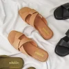 Slide Sandals | Flat Sandals>Cushionaire Tribune Slide Sandal