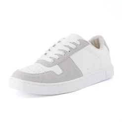 Fashion Sneakers | Sneakers>Cushionaire Trophy Lace Up Sneaker White/Grey
