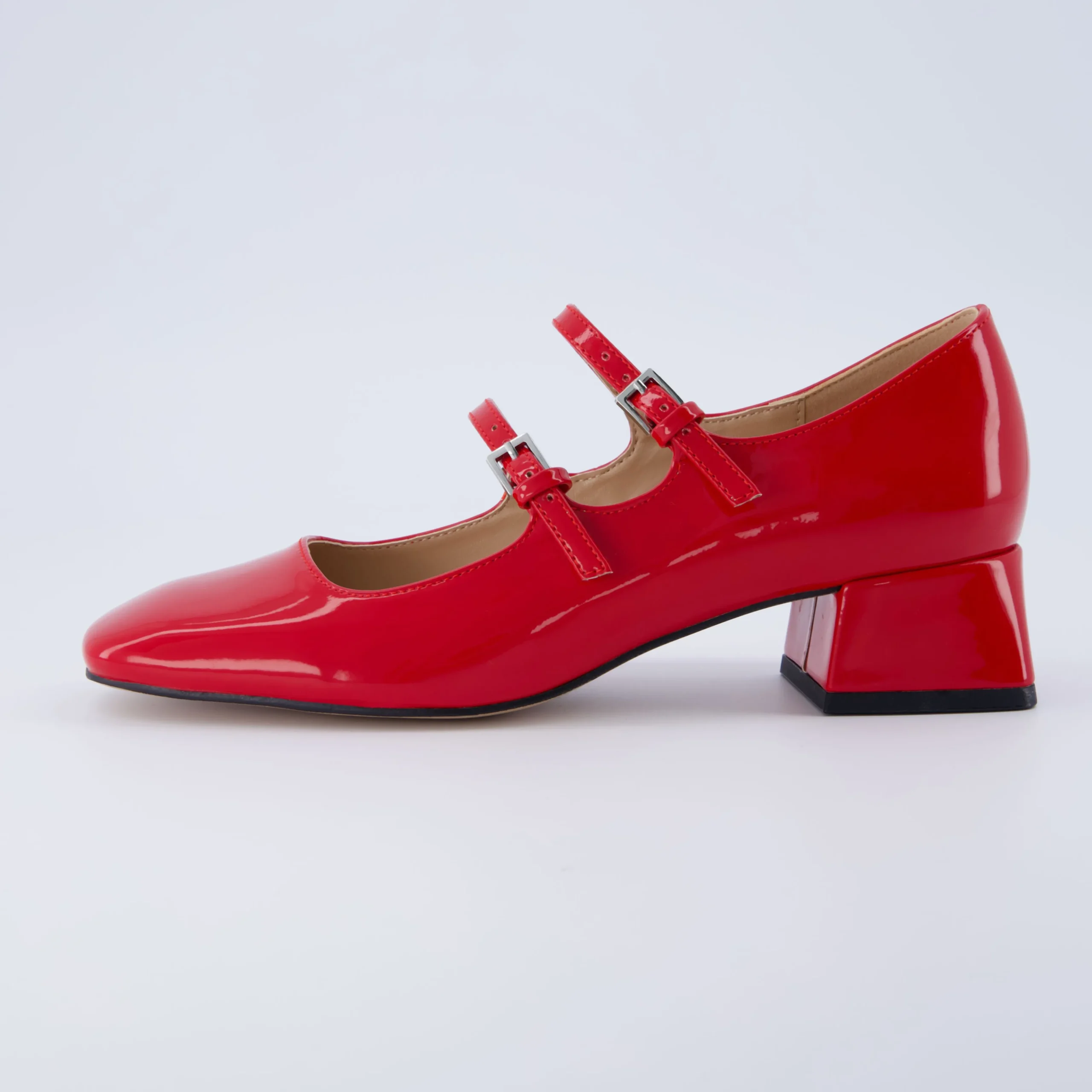 Mary Janes>Cushionaire Twiggy Patent Mary Jane