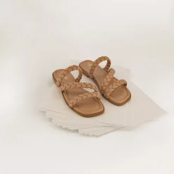 Slide Sandals | Flat Sandals>Cushionaire Venice Braided Slide Sandals