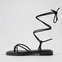 Flat Sandals>Cushionaire Virtue Lace Up Sandal