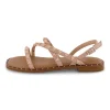 Flat Sandals>Cushionaire Vogue Studded Sandal
