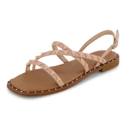Flat Sandals>Cushionaire Vogue Studded Sandal
